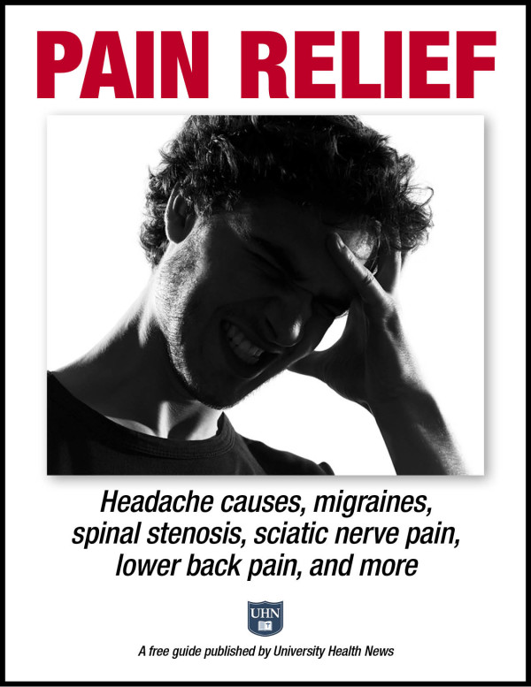 headache causes, migraines, spinal stenosis, sciatic nerve pain