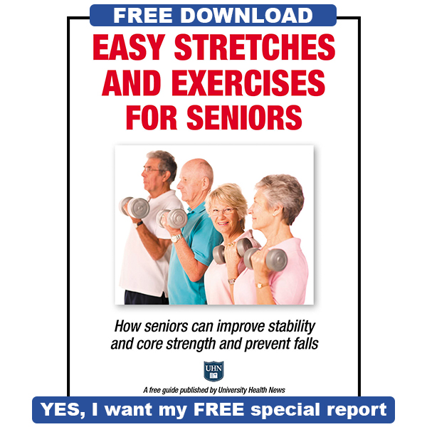 What are some easy exercises for seniors?