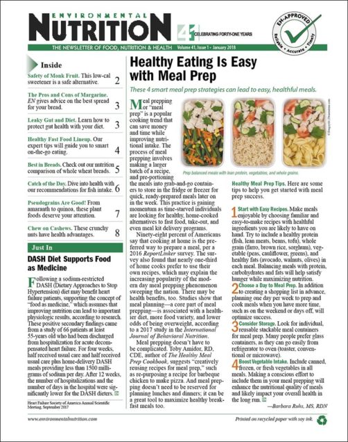 Subscribe To Environmental Nutrition -University Health News