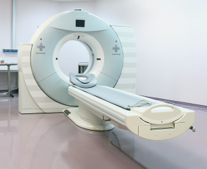 A CT scan is one method doctors use to diagnose brain tumors.