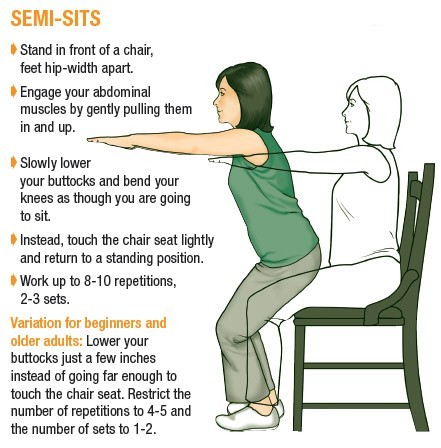 Easy Exercises and Stretches How seniors can improve stability