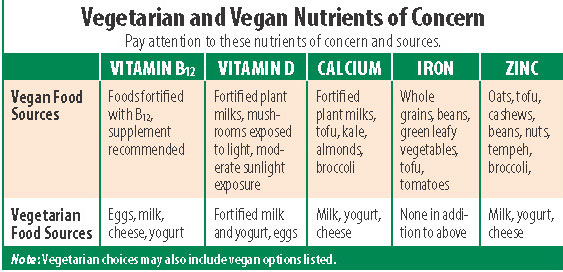Vegetarian Vs. Vegan Diets - University Health News