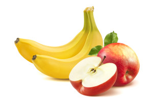 apples and bananas